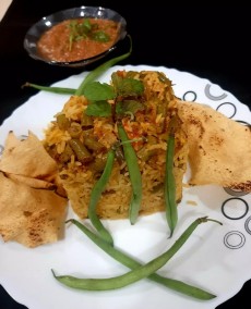 Beans Pulao Recipe